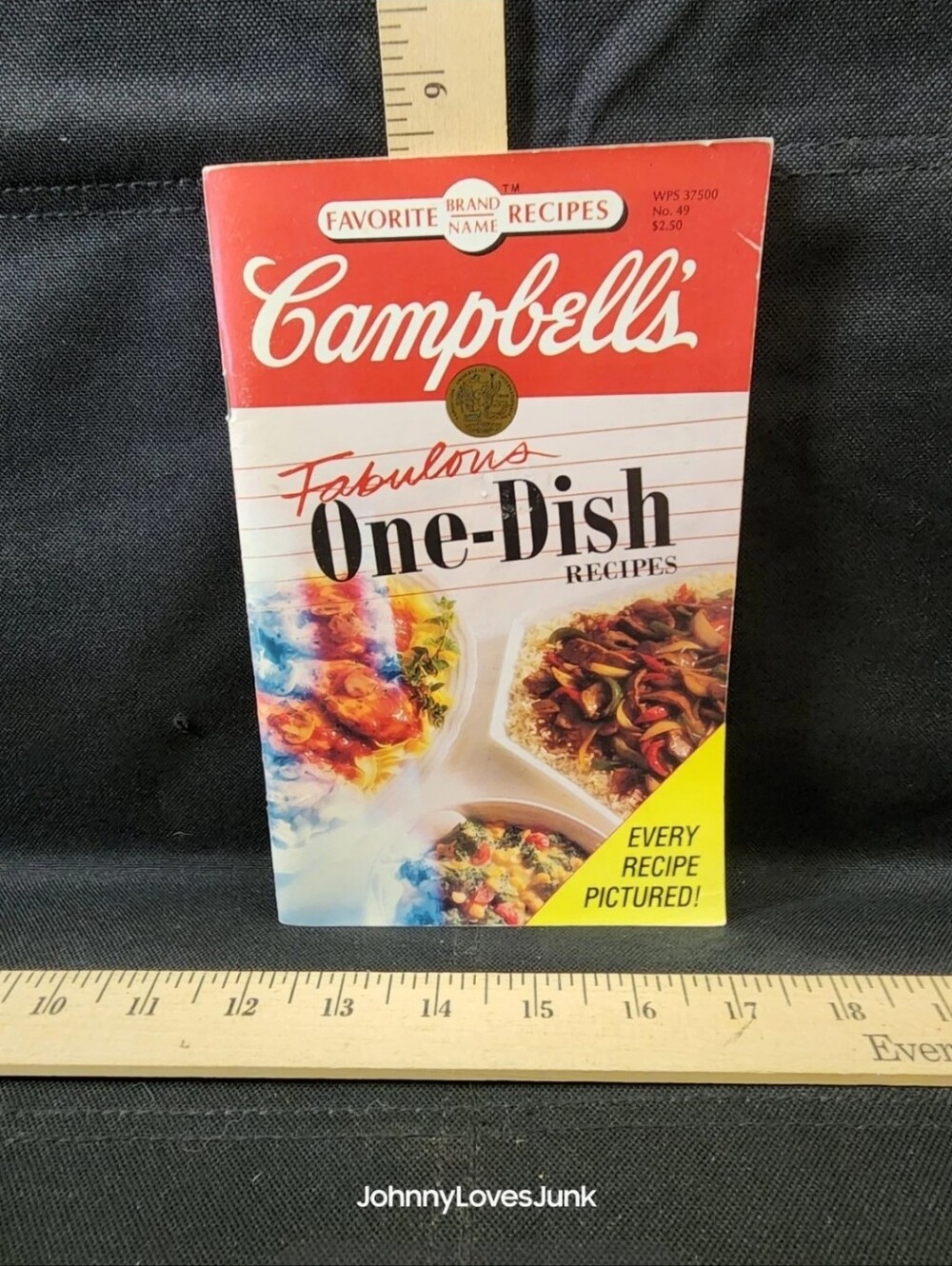 Campbell Soup One Dish Recipe Cookbook Complete Used Softcover
